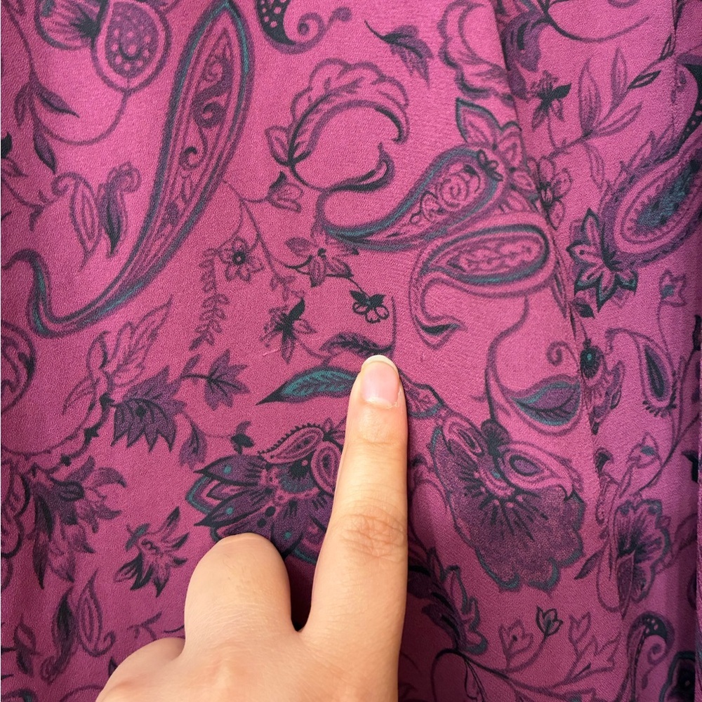 Torrid Plus Size 2 Blouse‎ Bundle (2X/2XL) - Flowy, Floral & Paisley Print Tops - Picture 10 of 14